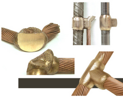 Exothermic welding powder